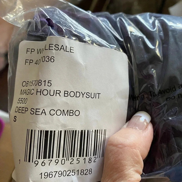 NWT Free People Magic Hour Bodysuit S - Picture 7 of 7